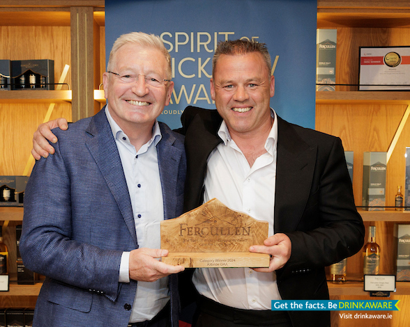 The Spirit of Wicklow Community Award…WINNER…Kilbride GAA and Diarmuid Haughian