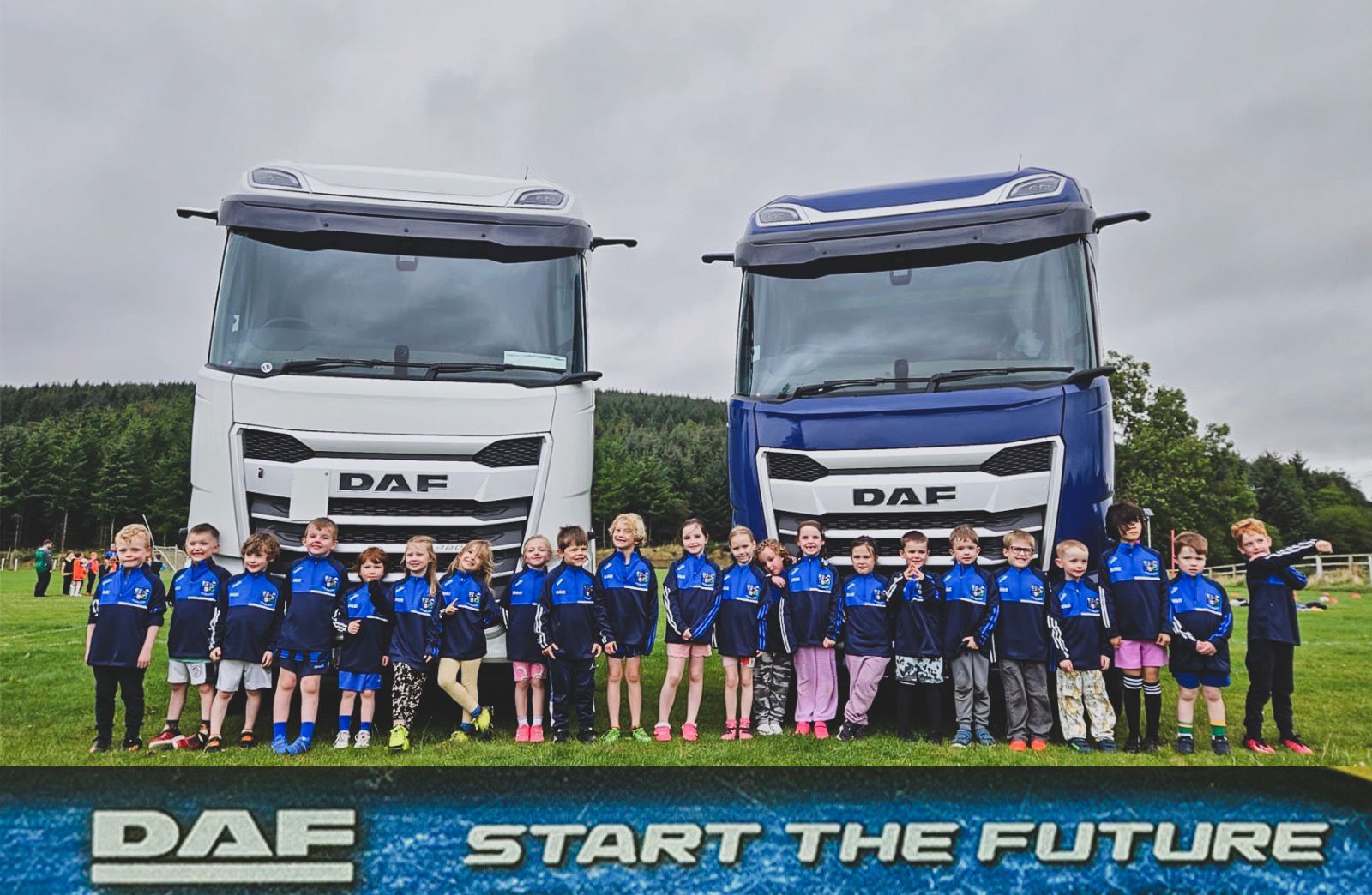 Thank you to DAF Distributors Ireland…U7’s Sponsorship…BIG Thank You from all the Kilbride kids